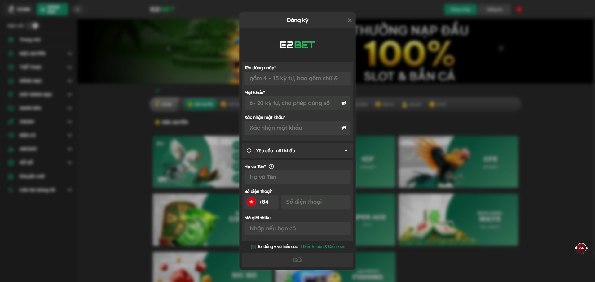 Đăng ký E2bet Vip như thế nào